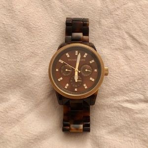 Michael Kors Tortious Shell Watch